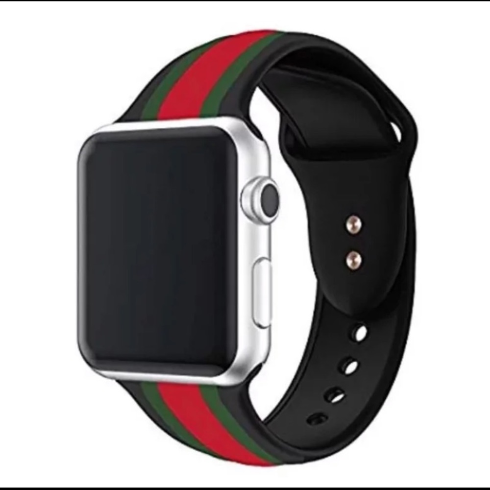 Gucci print Apple Watch band
